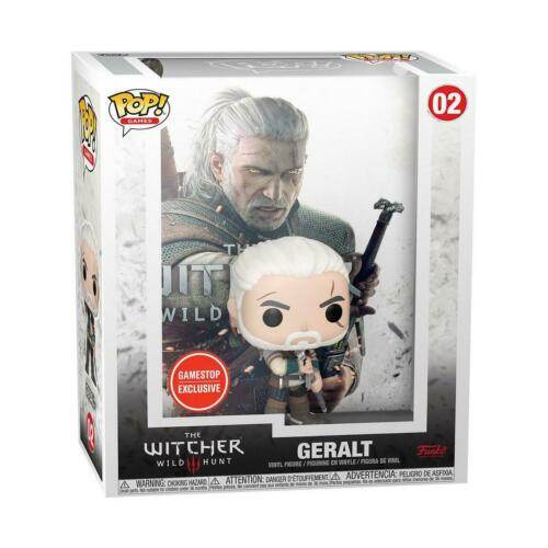 Funko POP! Game Cover: The Witcher 3 Wild Hunt Geralt GameStop Exclusive Vinyl Figure - 