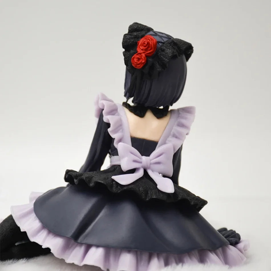 12cm My Dress-Up Darling Anime Figure Black Maid Outfit Kitagawa Marin Action Figure Shizuku Kuroe Figurine Collection Model Toy