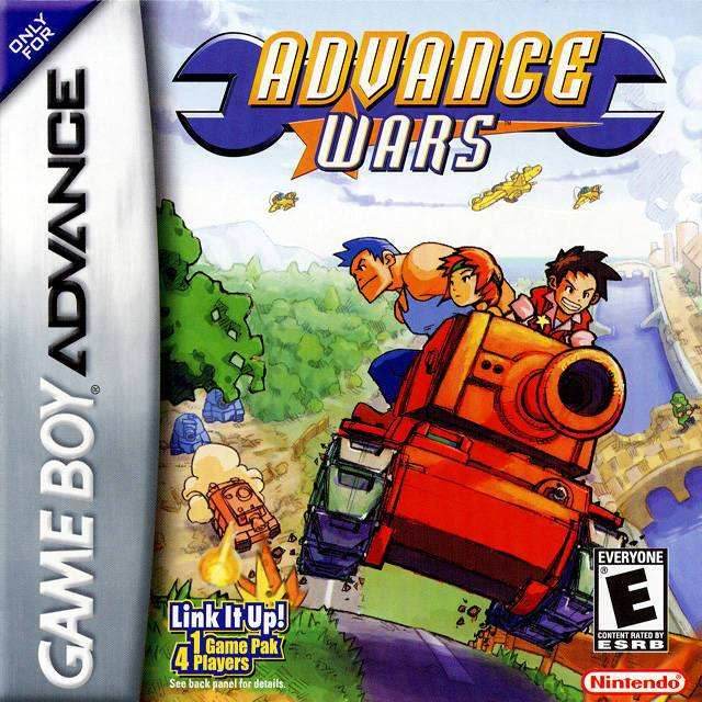 Advance Wars (Gameboy Advance) - Game Manual Only