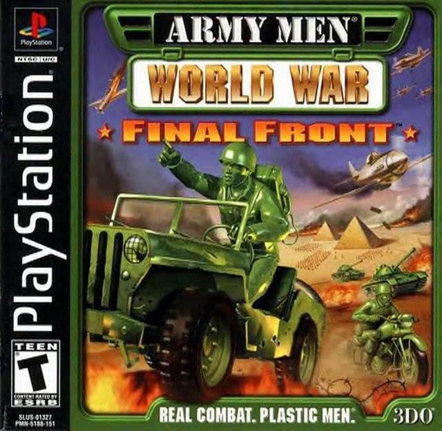 Army Men World War: Final Front (Playstation) - Game Manual Only