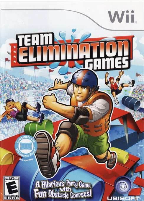 Team Elimination Games (Wii) - Game Manual Only