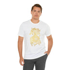 Golden Celtic Dice Dragon Shirt - Army / S