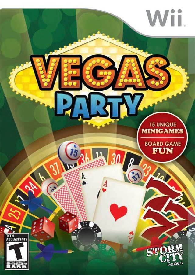 Vegas Party (Wii) - Game Manual Only