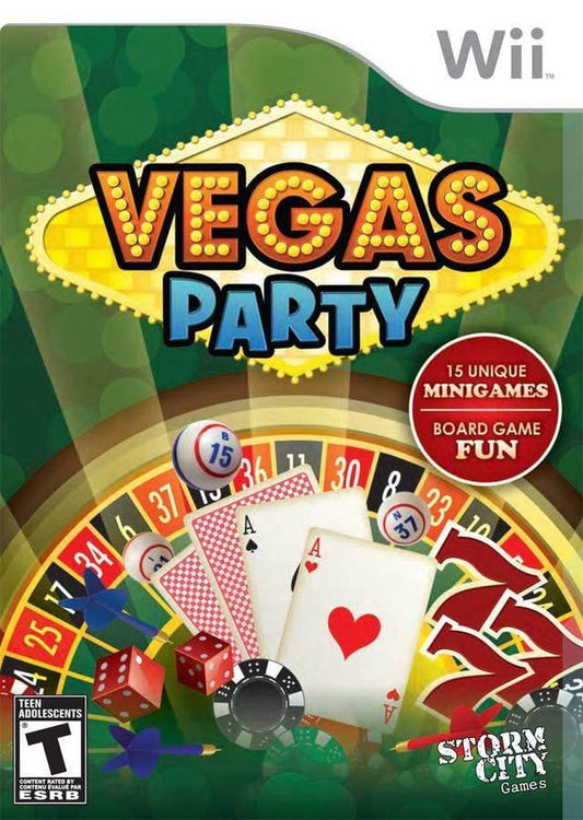 Vegas Party (Wii) - Game Manual Only
