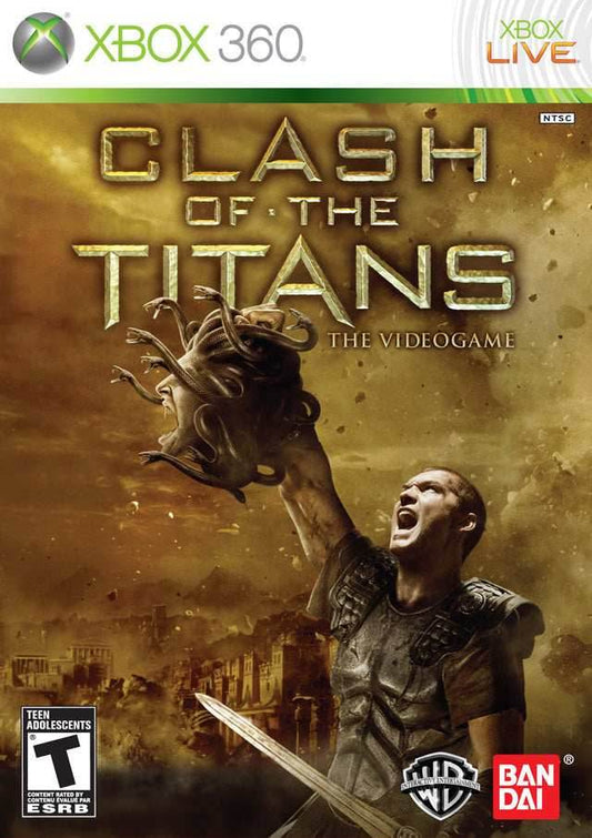 Clash of the Titans (Xbox 360) - Game Manual Only