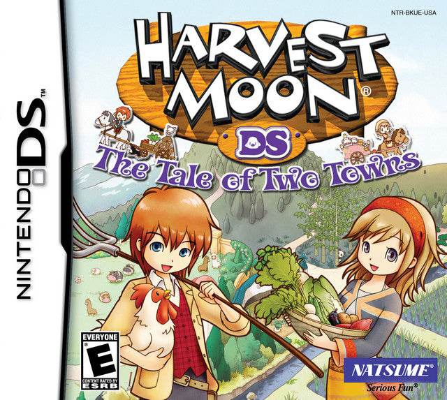 Harvest Moon: The Tale of Two Towns (Nintendo DS) - Game Manual Only
