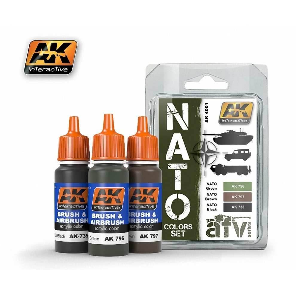 AK Interactive: Nato Colors Set - 