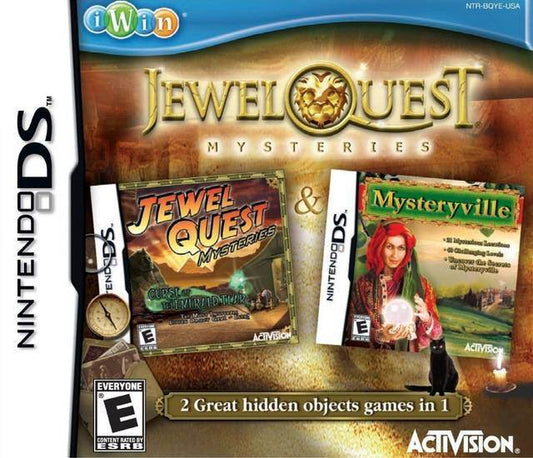 Jewel Quest Mysteries (Nintendo DS) - Game Manual Only