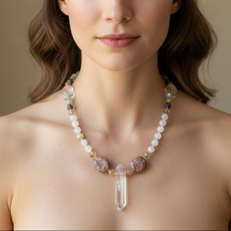 Celtic Mystic Crystal Necklace