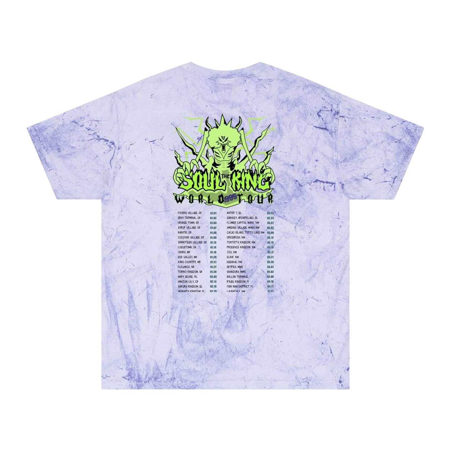 Soul King Brook 1999 World Tour Comfort Colors® Color Blast Tee - Purple / S