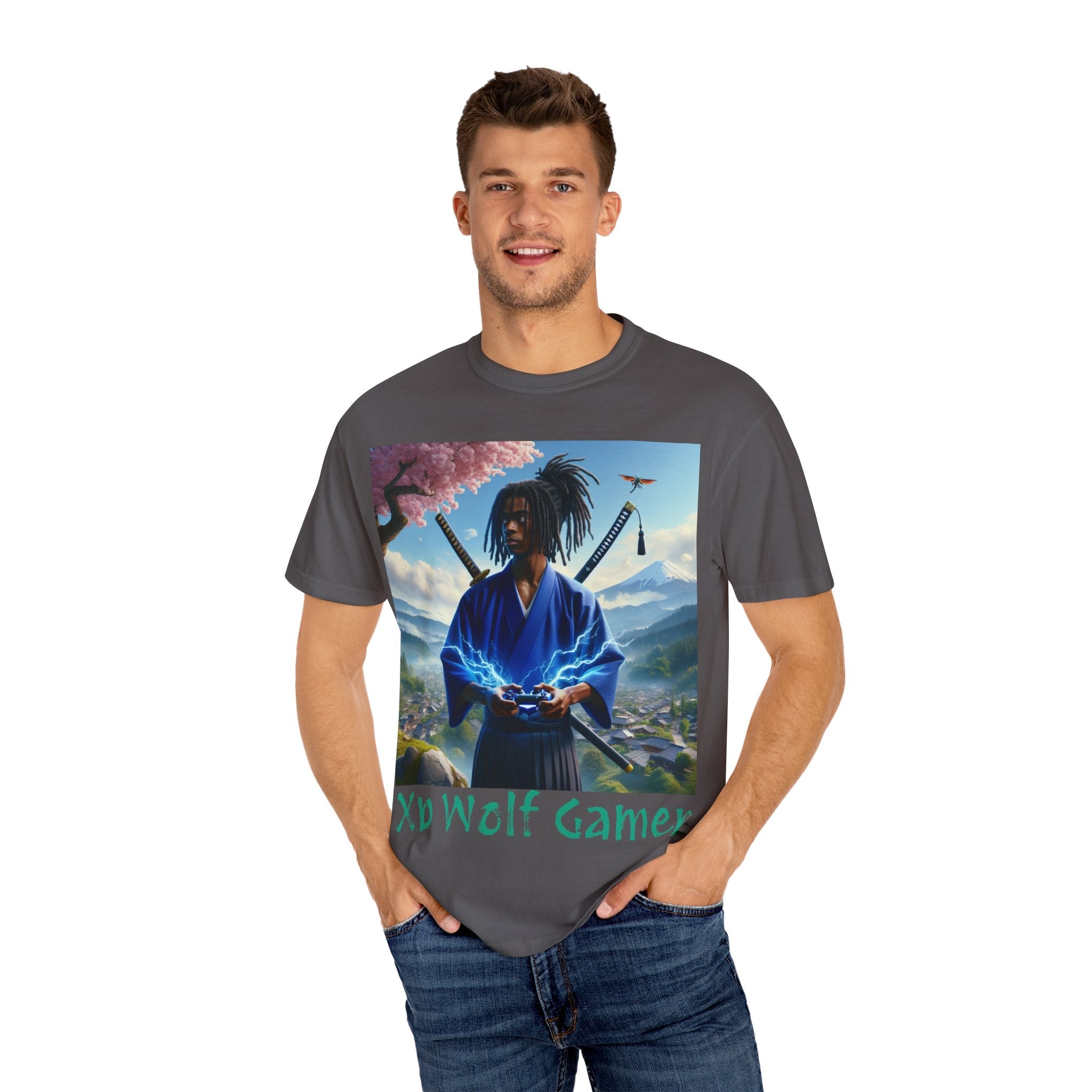 XP Wolf Gamer graphic Tee (The Lone Gamer)