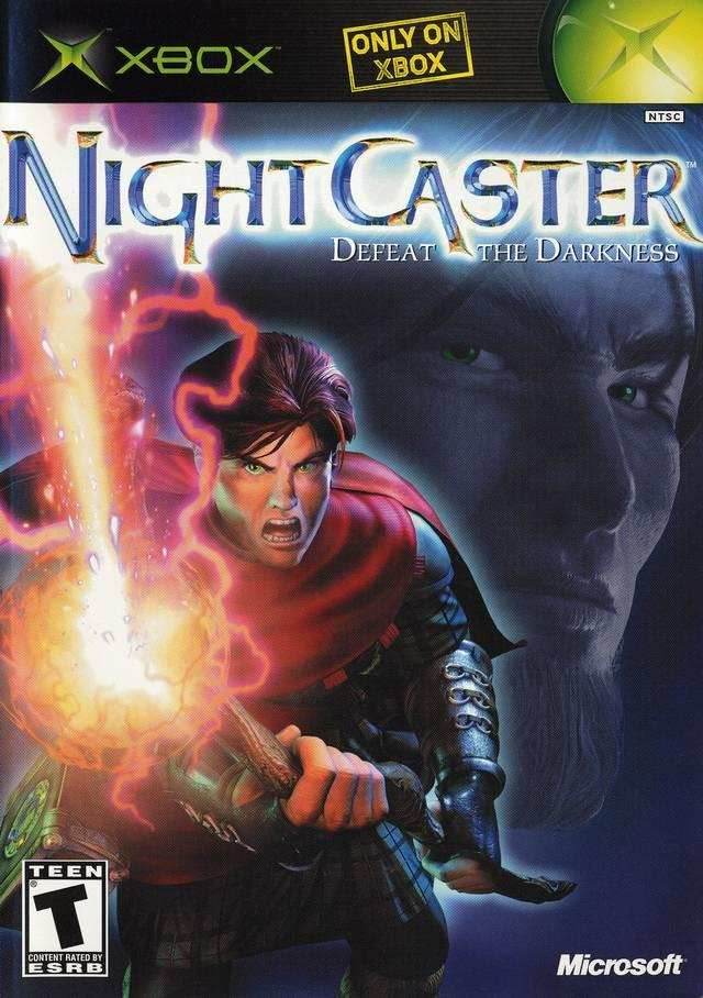 NightCaster: Defeat The Darkness (Xbox) - Game Manual Only