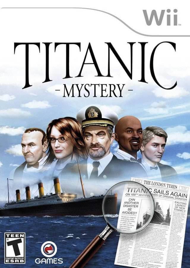 Titanic Mystery (Wii) - Game Manual Only