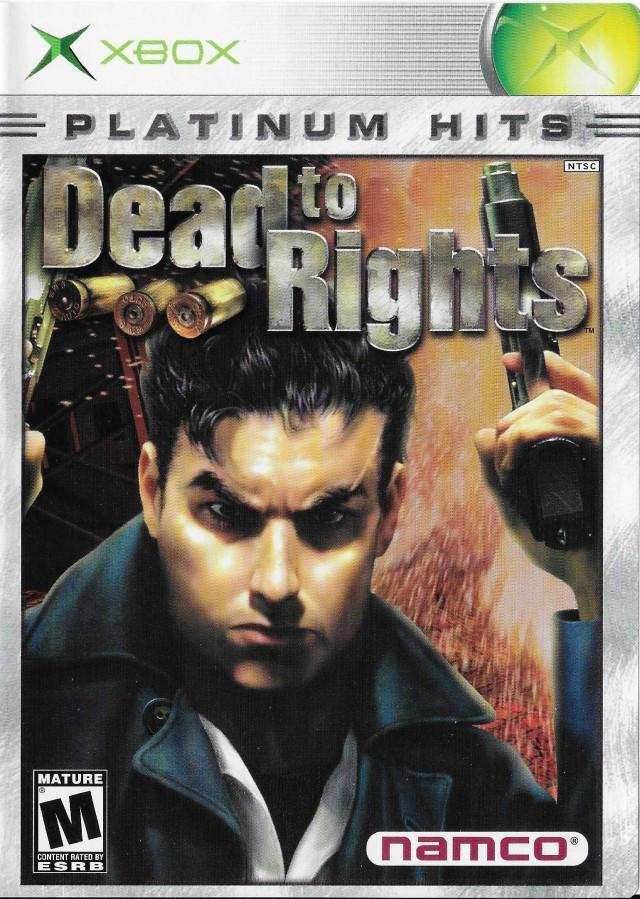 Dead to Rights (Platinum Hits) (Xbox) - Game Manual Only