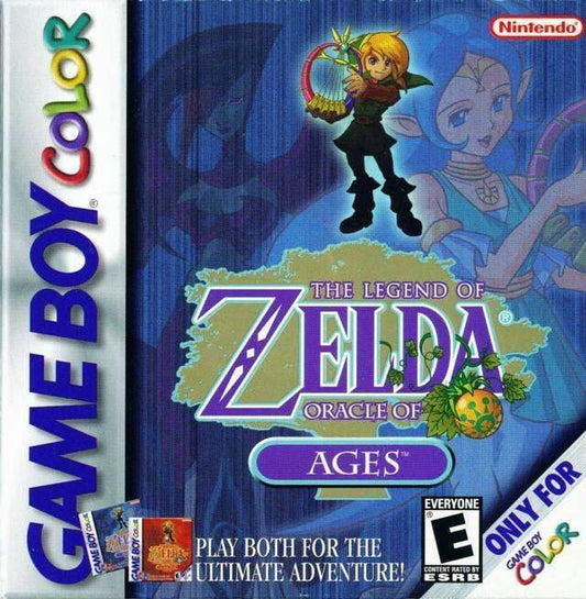 The Legend of Zelda: Oracle of Ages (Gameboy Color) - Game Manual Only