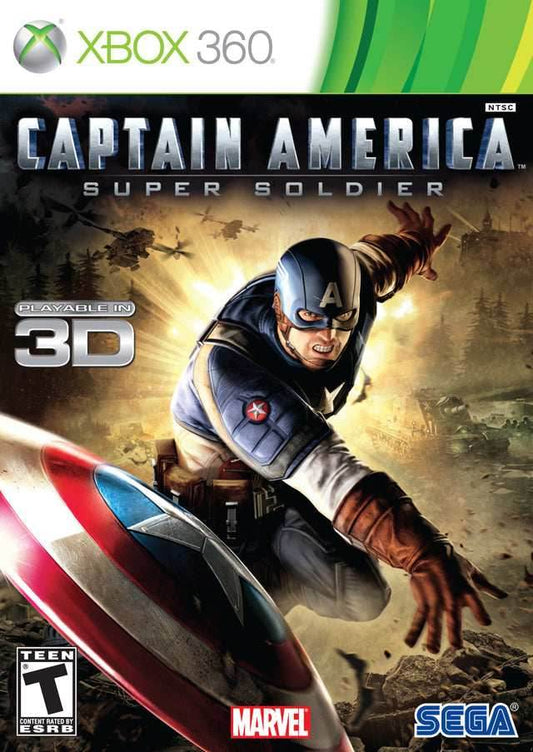 Captain America: Super Soldier (Xbox 360) - Game Manual Only