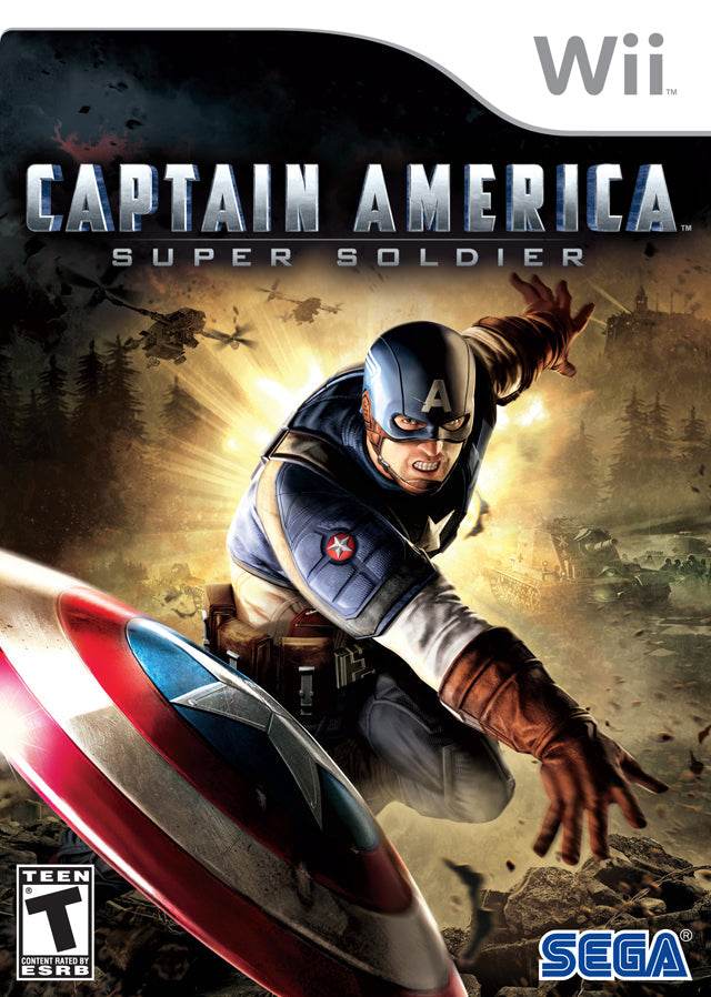 Captain America: Super Soldier (Wii) - Game Manual Only