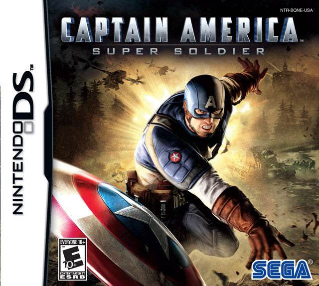Captain America: Super Soldier (Nintendo DS) - Game Manual Only