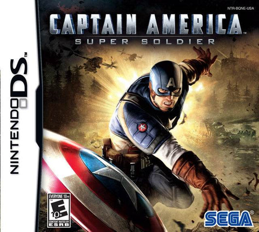 Captain America: Super Soldier (Nintendo DS) - Game Manual Only