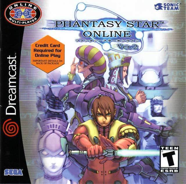 Phantasy Star Online Version 2 (Sega Dreamcast) - Game Only