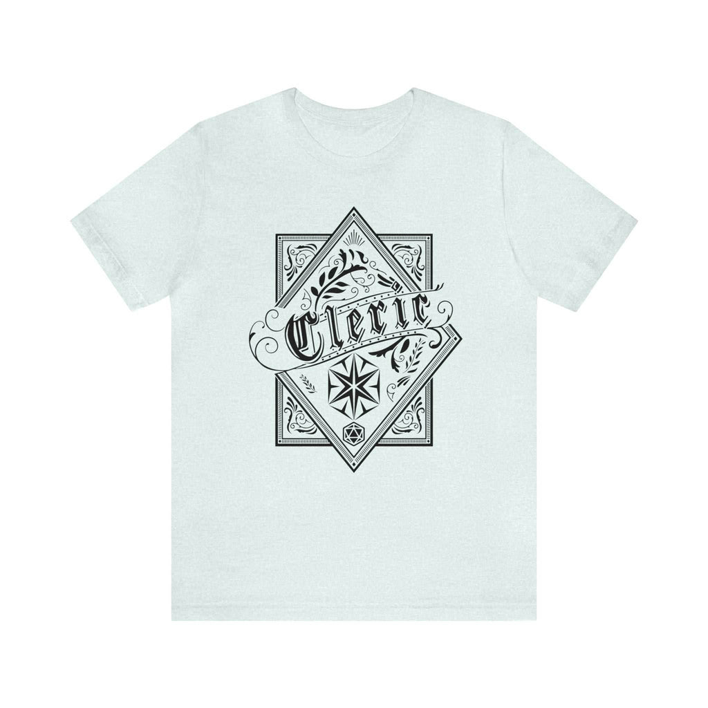 Cleric Class Shirt - Heather Ice Blue / S
