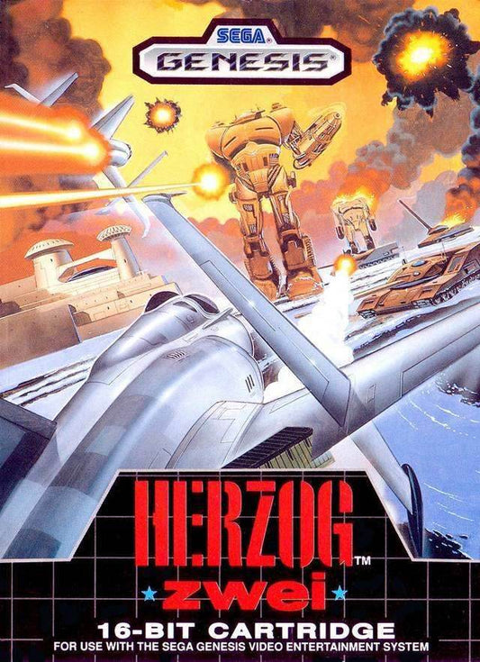 Herzog Zwei (Sega Genesis) - Game Manual Only