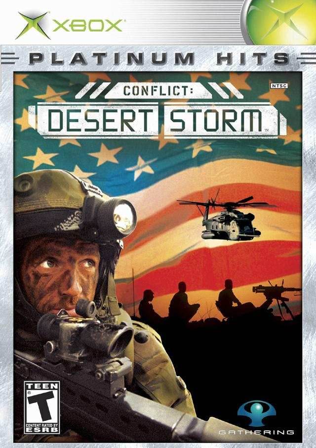 Conflict Desert Storm (Platinum Hits) (Xbox) - Complete - Good