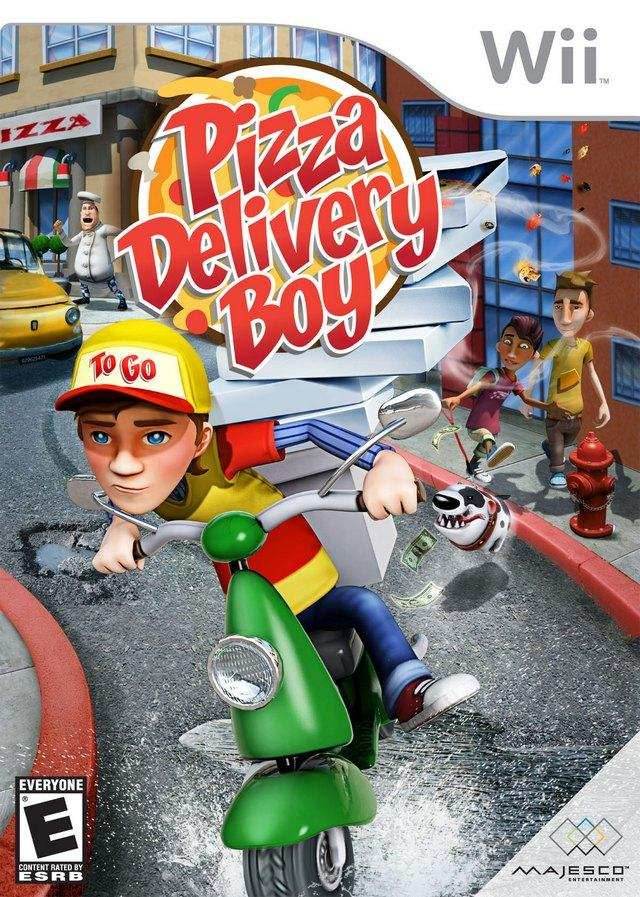 Pizza Delivery Boy (Wii) - Game Manual Only