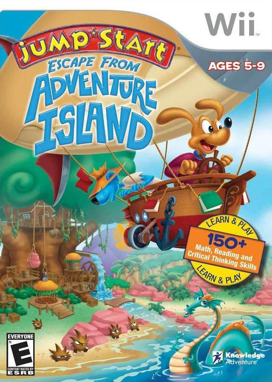 JumpStart: Escape from Adventure Island (Wii) - Game Manual Only