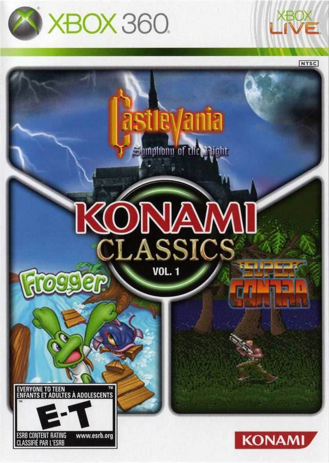 Konami Classics Volume 1 (Xbox 360) - Game Manual Only