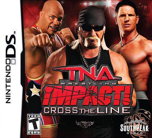 TNA Impact! Cross the Line (Nintendo DS) - Game Manual Only
