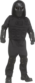 Warecore Fighter Mercenary Boys Child Costume