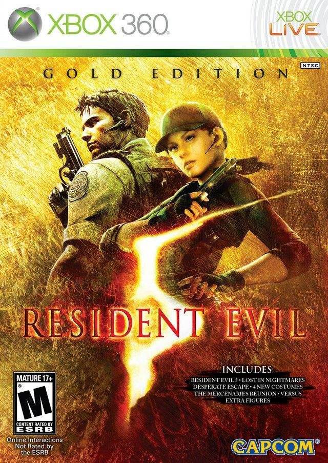 Resident Evil 5: Gold Edition (Xbox 360) - Game Manual Only