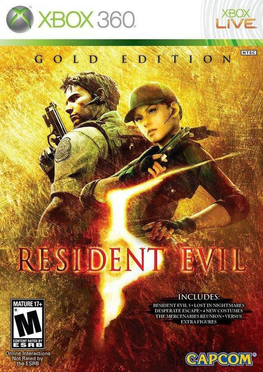 Resident Evil 5: Gold Edition (Xbox 360) - Game Manual Only
