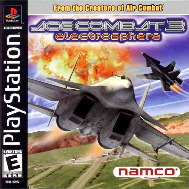 Ace Combat 3 Electrosphere (Playstation) - Game Manual Only