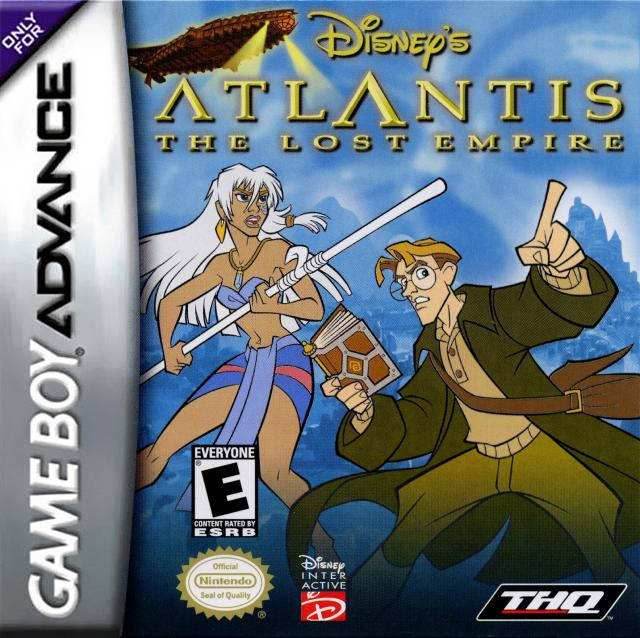 Disney's Atlantis: The Lost Empire (Gameboy Advance) - Game Manual Only