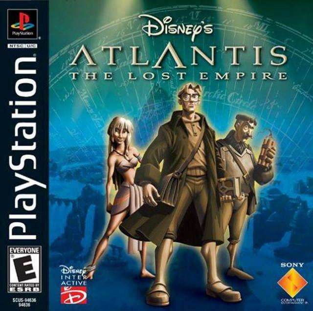 Disney's Atlantis: The Lost Empire (Playstation) - Game Manual Only