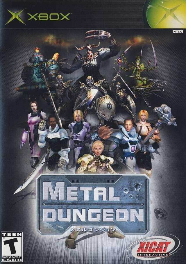 Metal Dungeon (Xbox) - Game Manual Only