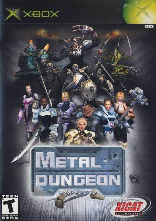 Metal Dungeon (Xbox) - Game Manual Only
