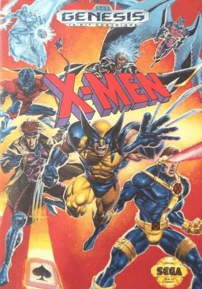 X-Men (Sega Genesis) - Game Manual Only