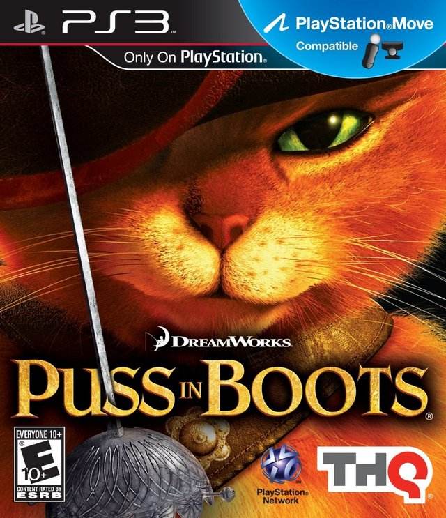 Puss In Boots (Playstation 3) - Game Manual Only