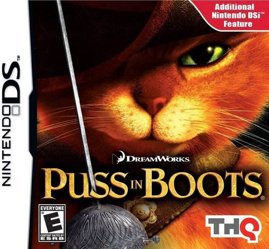 DreamWorks Puss in Boots (Nintendo DS) - Game Manual Only