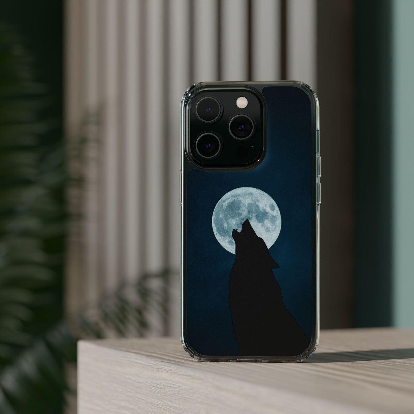 Full Moon and Wolf Clear Cases