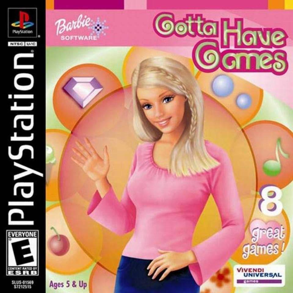 Barbie: Gotta Have Games (Playstation) - Game Manual Only