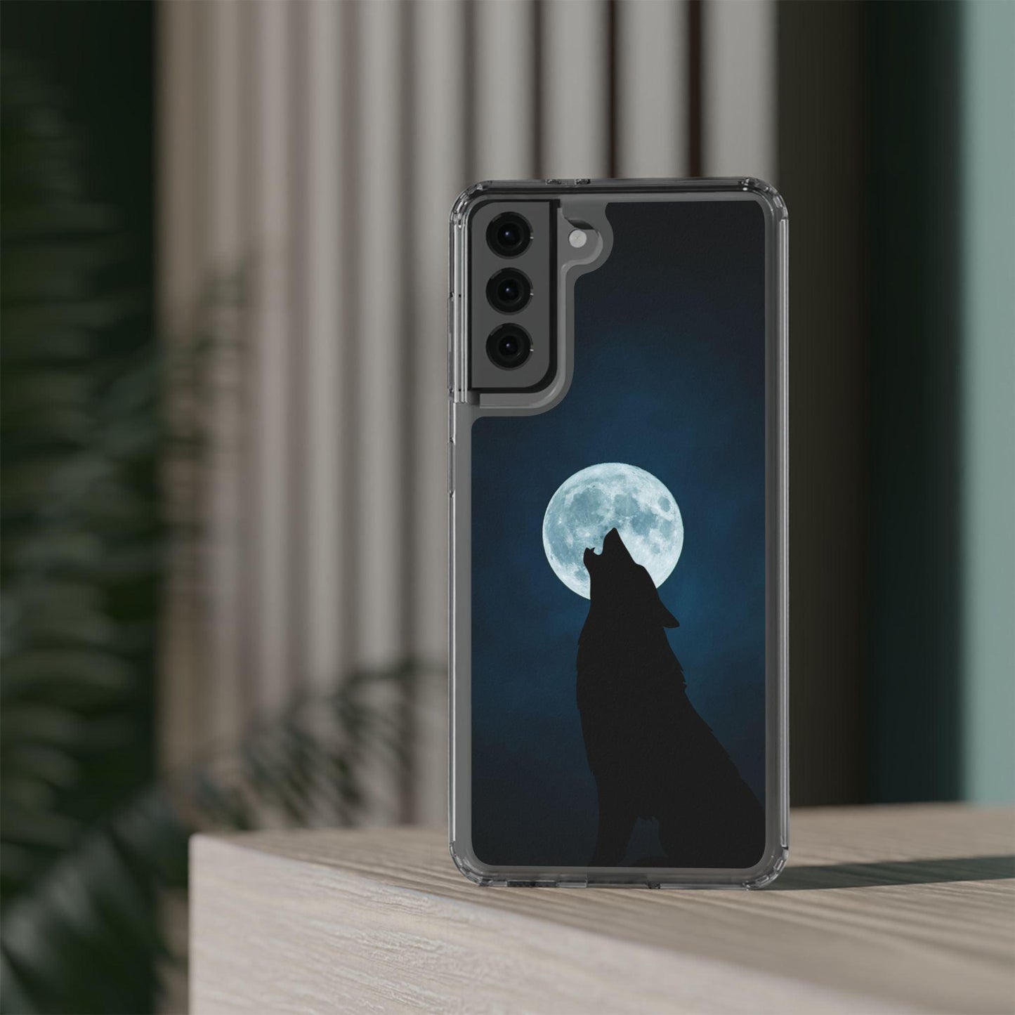 Full Moon and Wolf Clear Cases