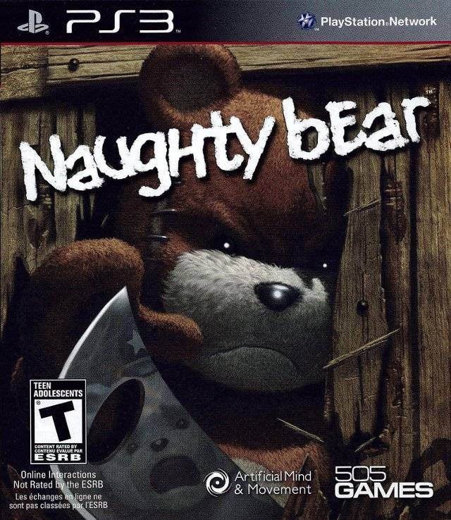 Naughty Bear (Playstation 3) - Game Manual Only