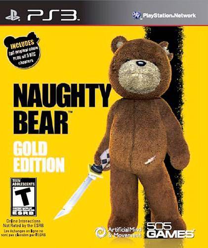 Naughty Bear Gold Edition (Playstation 3) - Game Manual Only