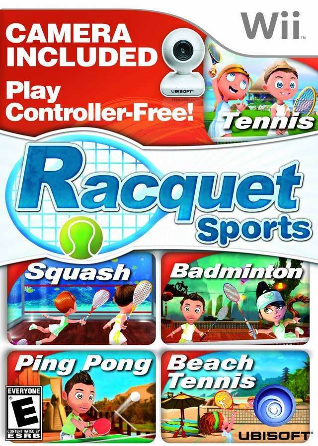 Racquet Sports With Camera (Wii) - Game Manual Only