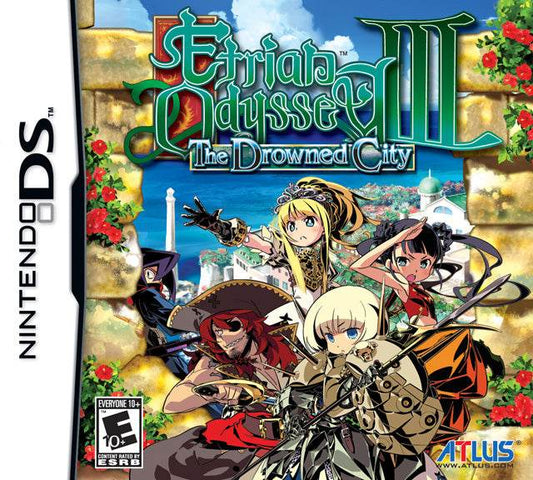 Etrian Odyssey III: The Drowned City (Nintendo DS) - Game Manual Only