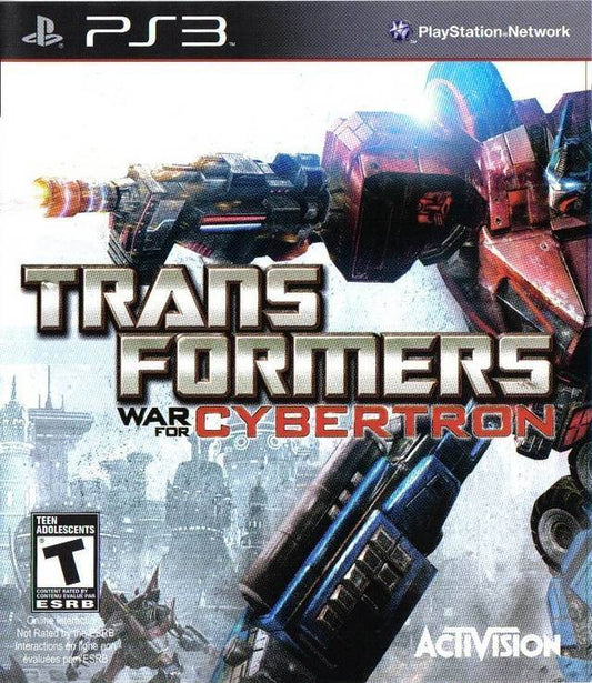 Transformers: War for Cybertron (Playstation 3) - Game Manual Only
